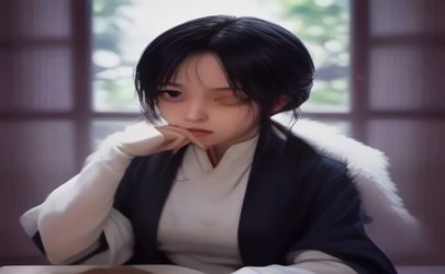 宁静的图书馆内，书架上摆放着性教育与心理健康相关书籍，一位读者在翻阅资料，画面传递求知与成长氛围